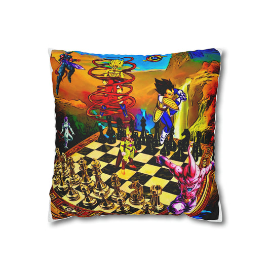 Monkey Warriors Chess Pillow